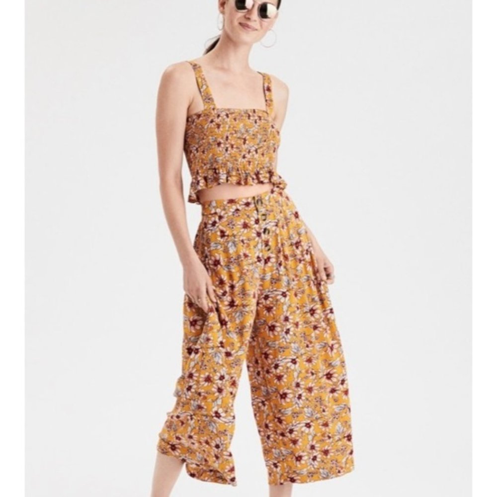 American Eagle Wide Leg Flowy Pants